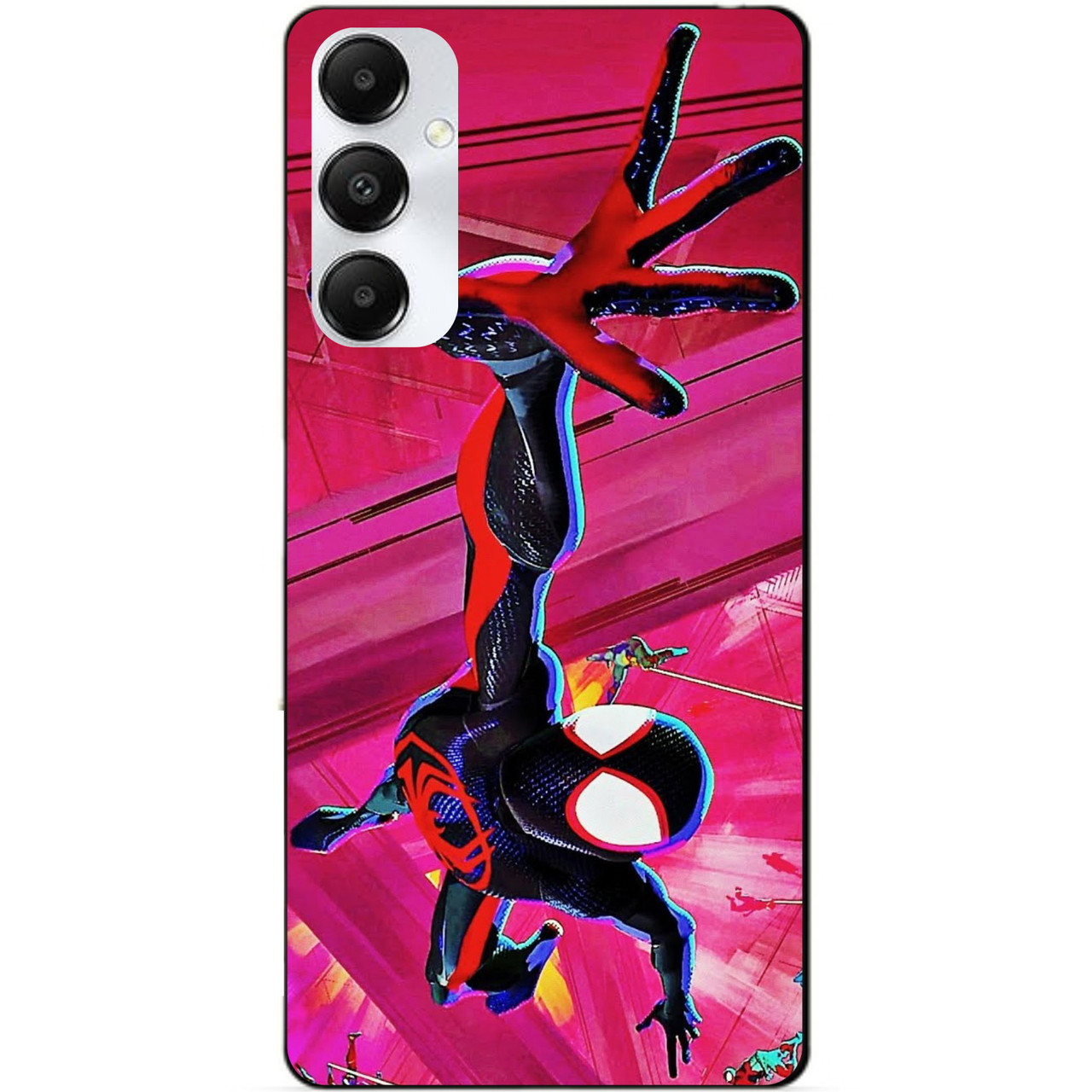 Силіконовий чохол бампер для Samsung A16 5G з малюнком Spider man Людина-павук