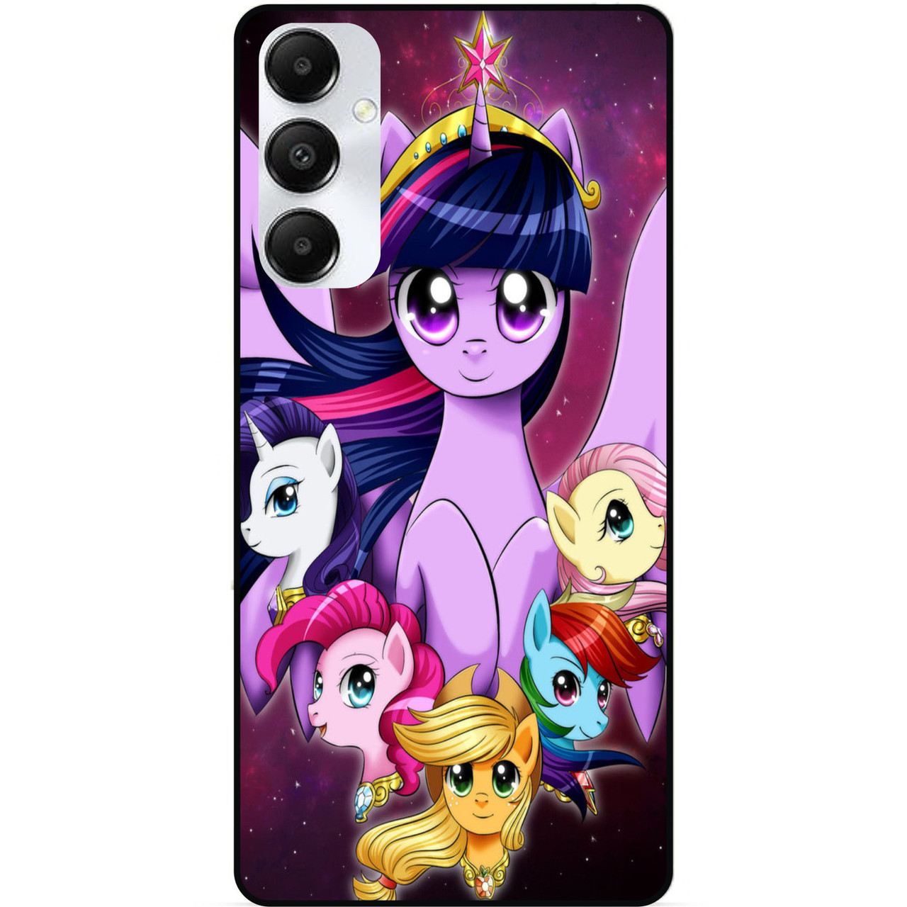 Силіконовий бампер чохол для Samsung A16 5G з малюнком Поні my little pony