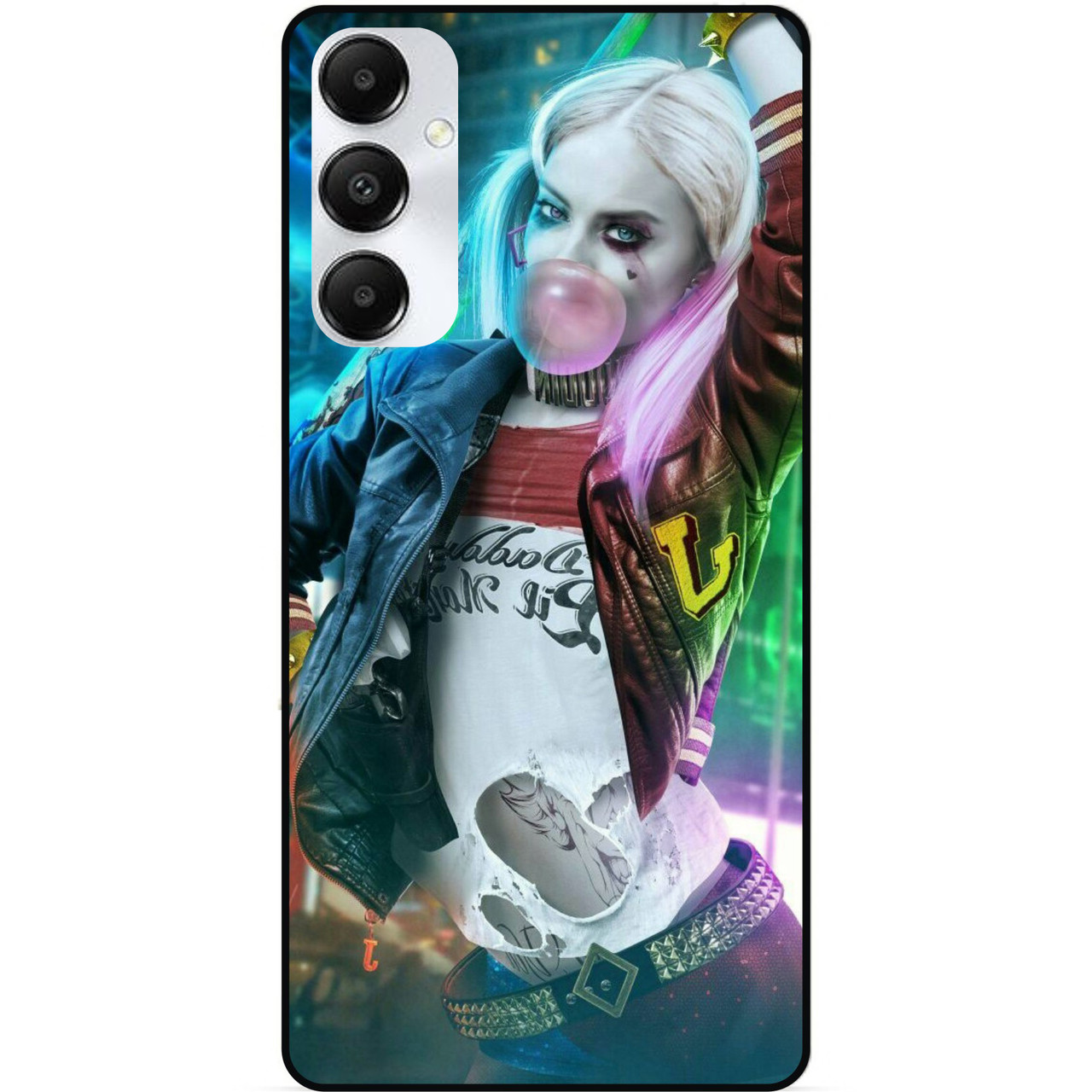 Силіконовий бампер чохол для Samsung A16 5G з малюнком Harley Quinn Харлі Квінн Joker