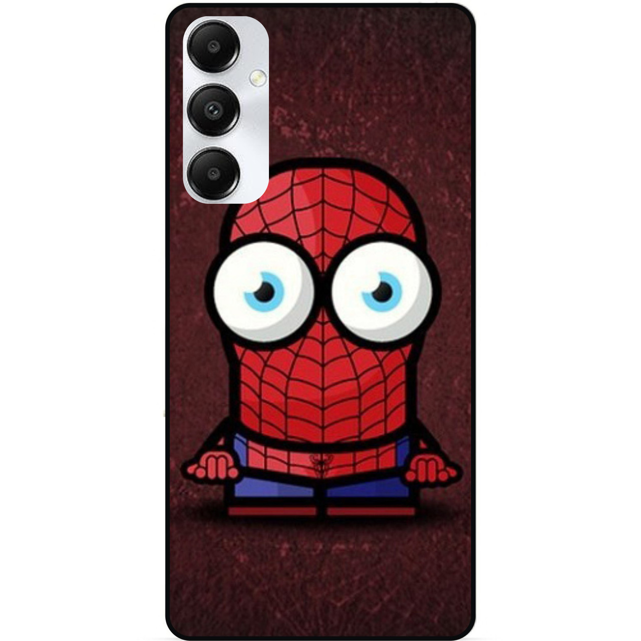 Силіконовий бампер чохол для Samsung A16 5G з малюнком Міньйон Людина-павук Spider man