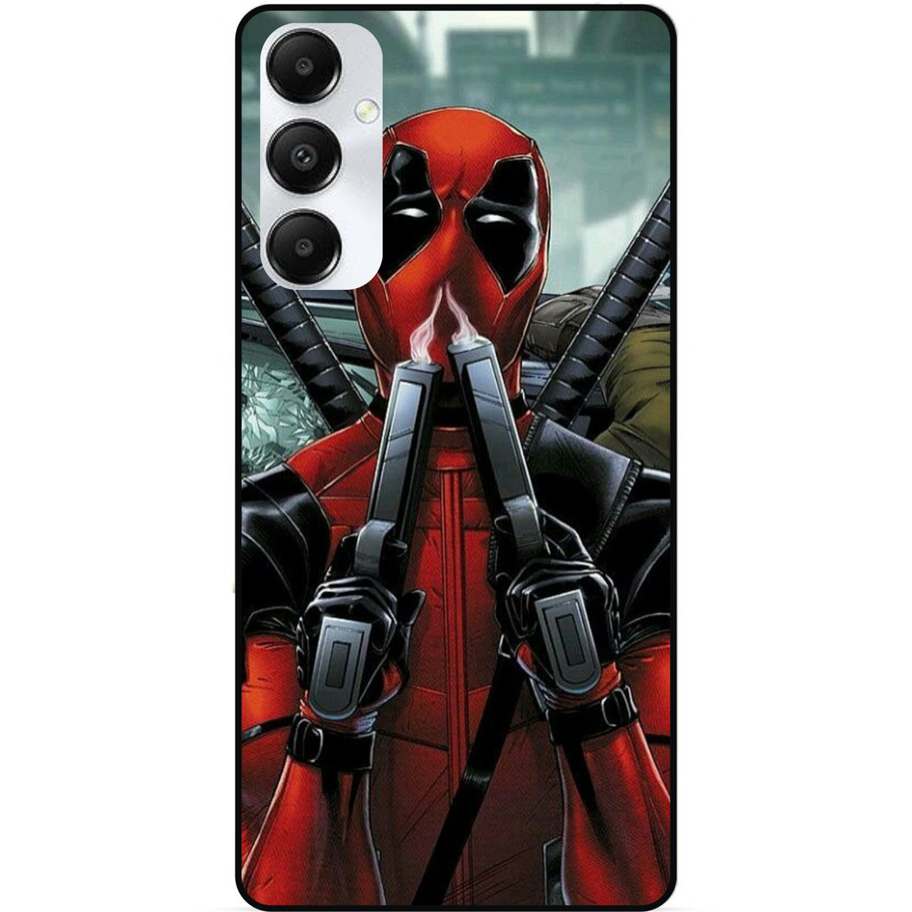 Силіконовий бампер чохол для Samsung A16 5G з малюнком Дедпул Deadpool