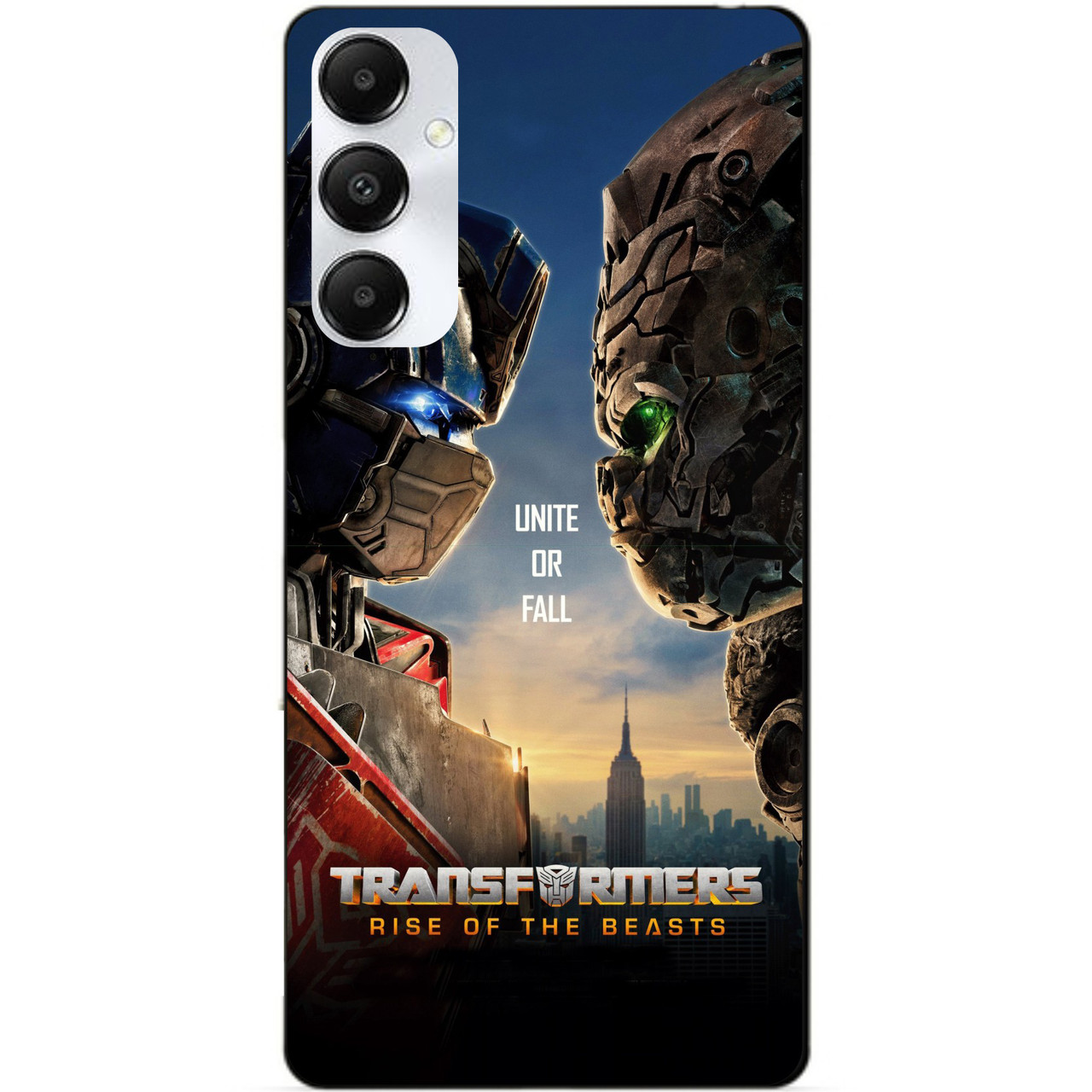 Силіконовий чохол бампер для Samsung A16 5G з малюнком Звіробої Трансформери Transformers