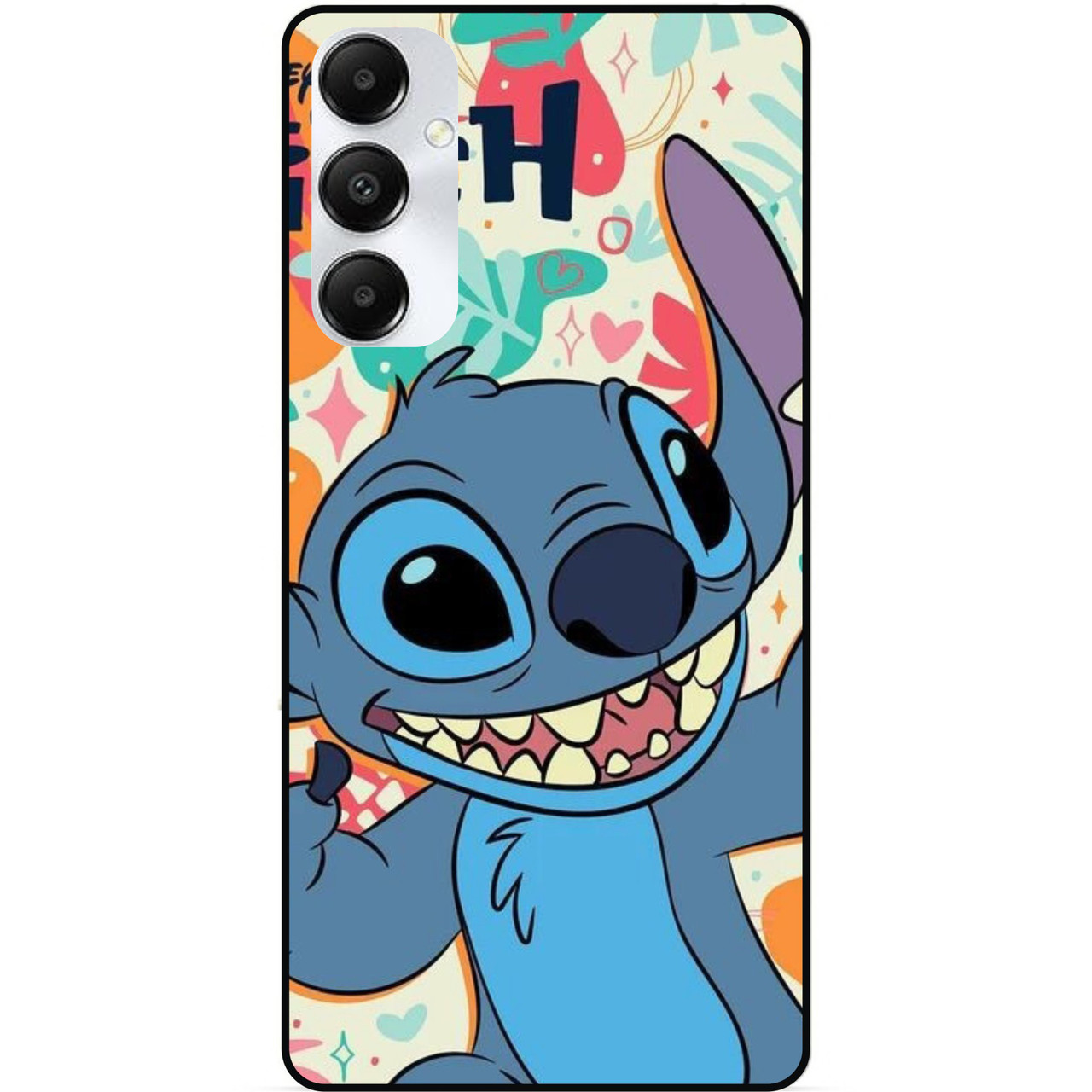 Силіконовий бампер чохол для Samsung A16 5G з малюнком Stitch Стіч
