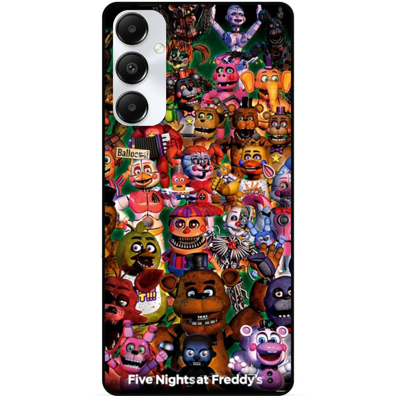 Силіконовий бампер чохол для Samsung A16 5G з малюнком Аніматроніки Freddy Фредді