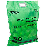 Набір м'ячів для великого тенісу 60 шт TELOON MASTER-801 801-60