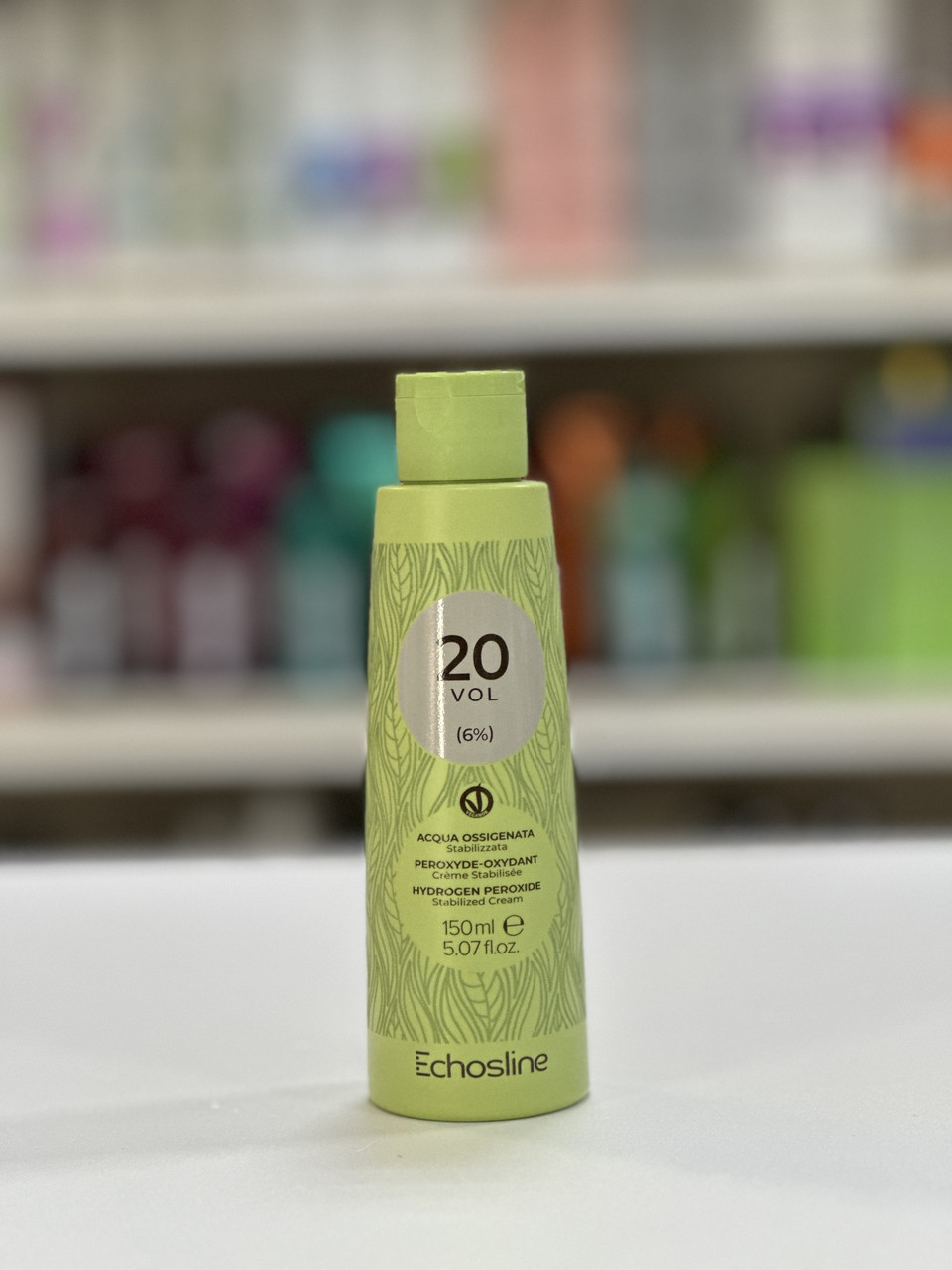 Крем-окислювач для волосся Echosline Hydrogen Peroxide Stabilized Cream 20 vol (6%) 150мл