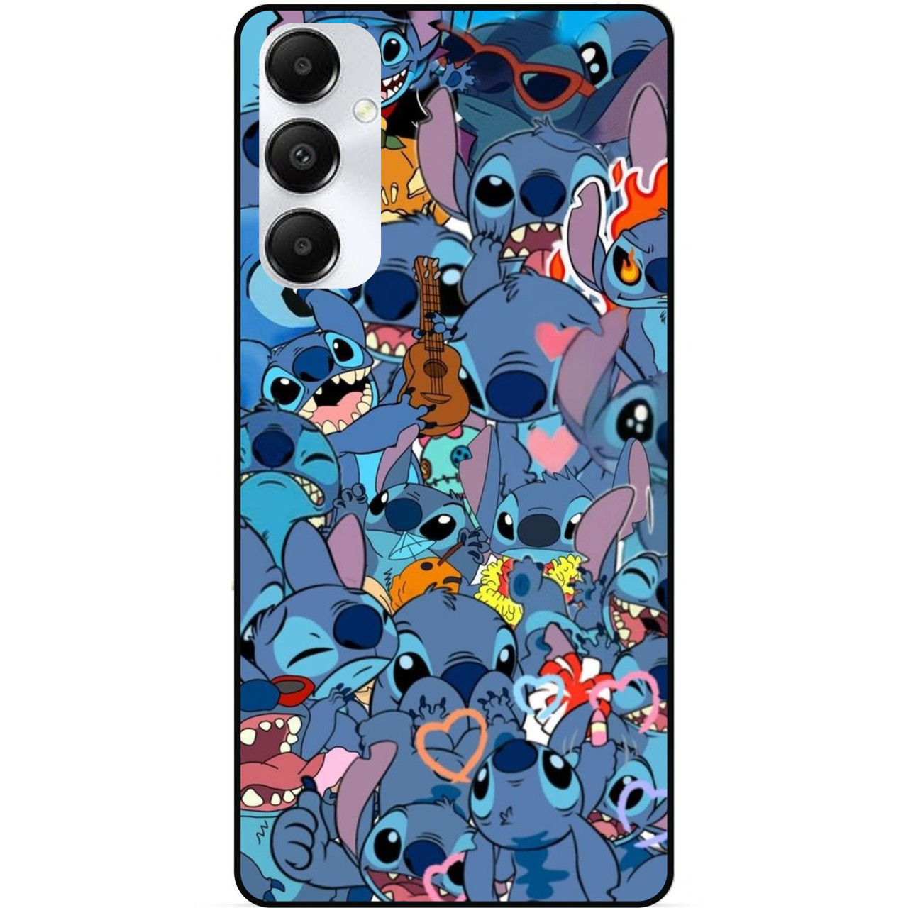 Силіконовий бампер чохол для Samsung A16 5G Стіч Stitch