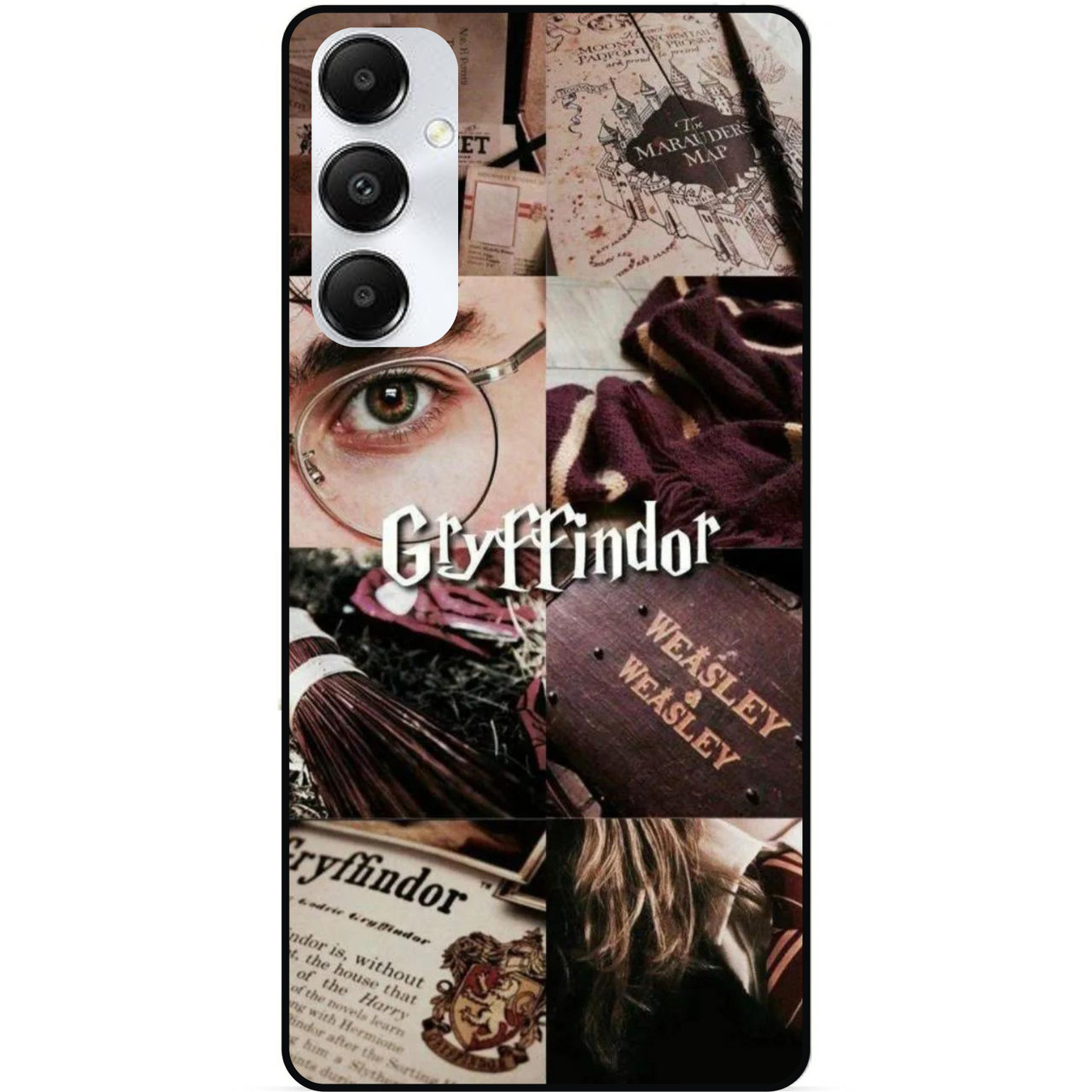 Чохол силіконовий бампер для Samsung A16 5G з малюнком Gryffindor Ґрифіндор Гаррі Поттер Harry Potter