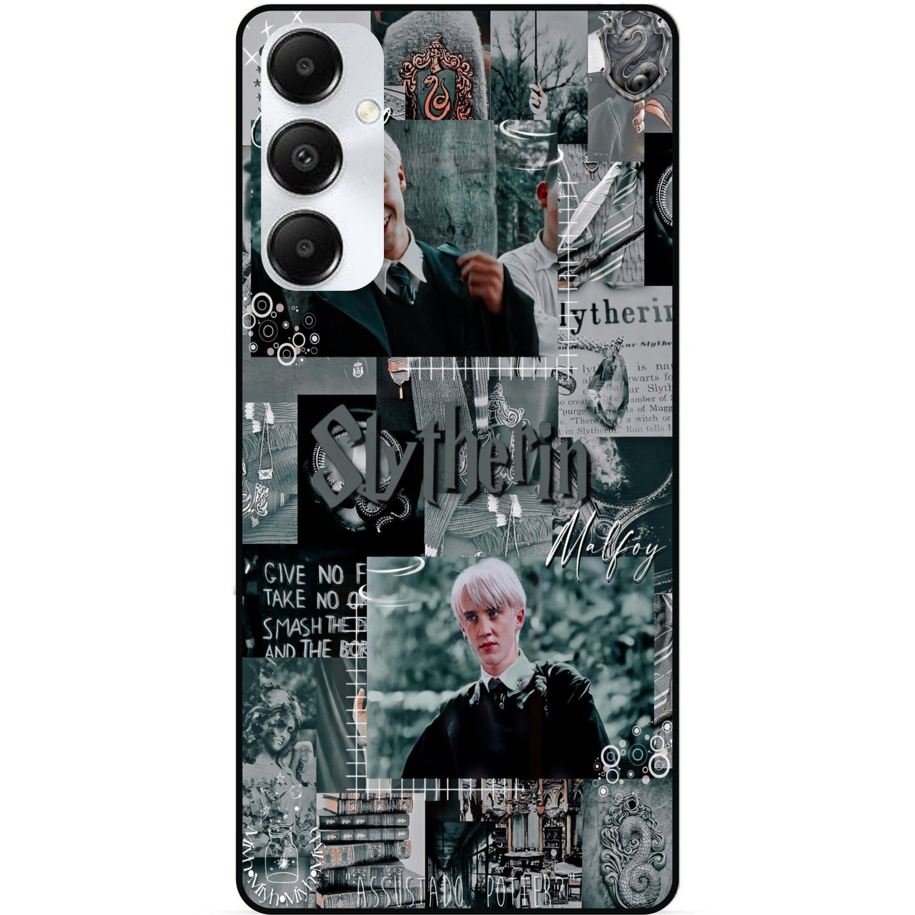 Чохол силіконовий бампер для Samsung A16 5G з малюнком Slytherin Слизерин Драко Малфой Гаррі Поттер Harry