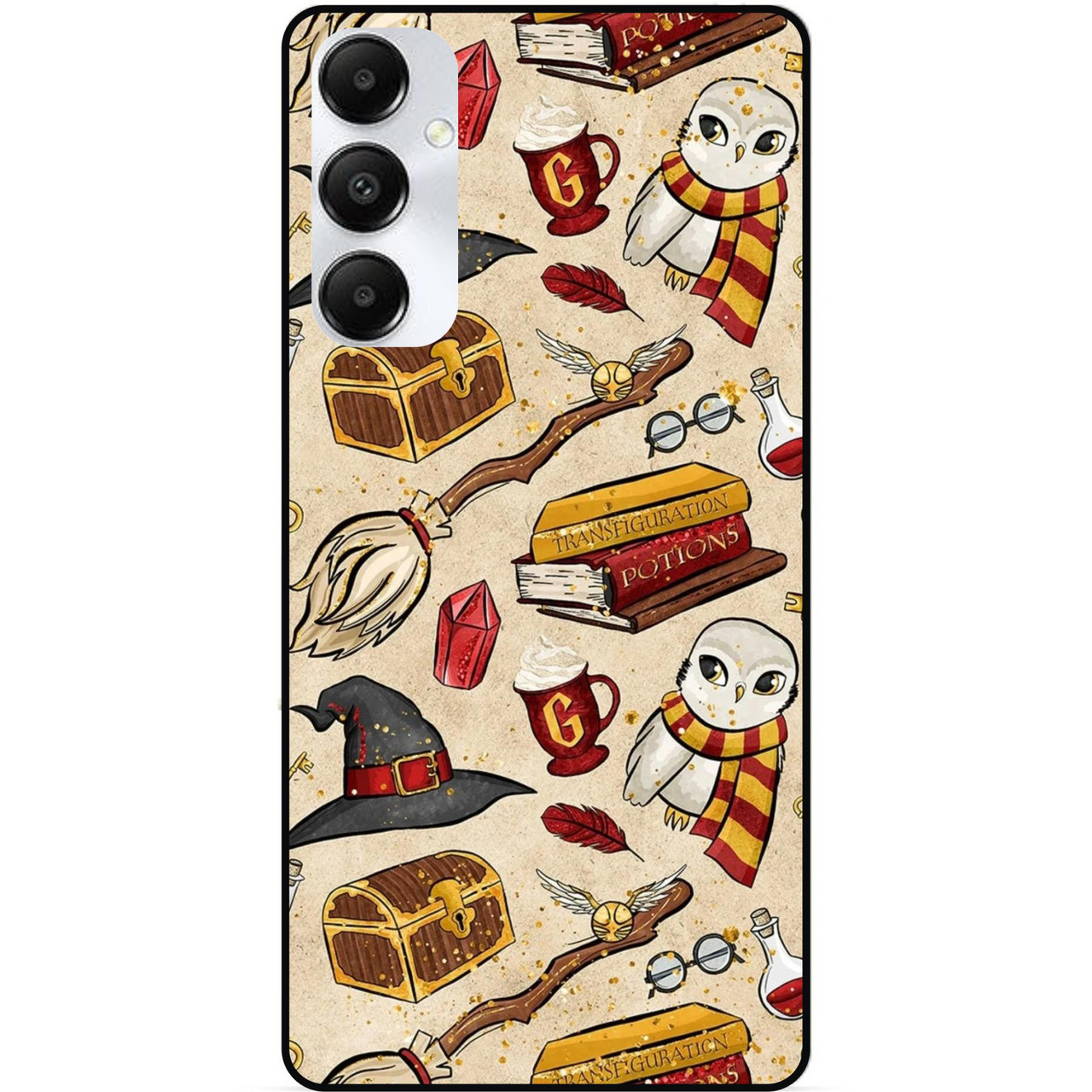 Чохол силіконовий бампер для Samsung A16 5G з картинкою Gryffindor Ґрифіндор Гаррі Поттер Harry Potter