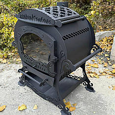 Піч камін 4-8мм, система "чисте скло"