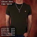 Комплект! Чоловіча масивна срібна цепочка і хрестик з золотом. Ланцюжок бісмарк і хрестик з золотою накладкою. 60 см, фото 9