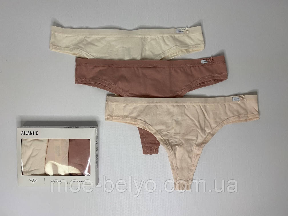 Жіночі трусики atlantic brazilian 3CLP-005