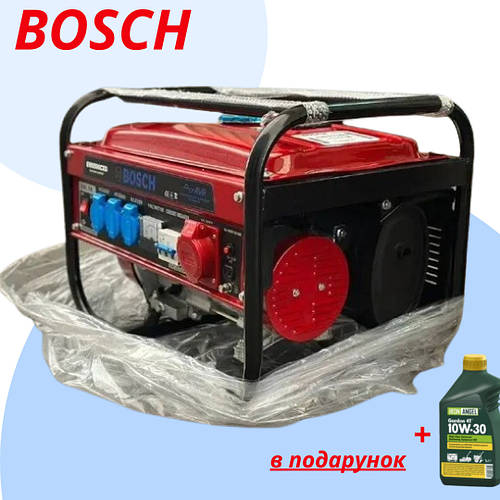 Электрогенератор двухтопливный газ бензин BOSCH EM6500CXS 6.5 кВт ...