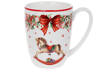 Кухоль порцеляновий "Різдвяна Фантазія" 400 мл