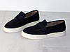 Чоловічі лофери зимові шкіряні чорні 42р, фото 4