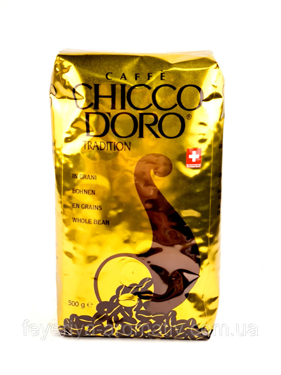 Кава в зернах Caffe Chicco d'oro Tradition 500 г Швейцарія