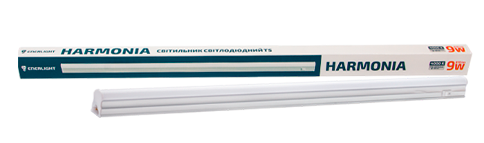Світильник лінійний світлодіодний ENERLIGHT HARMONIA Т5 9Вт 4000К, фото 1