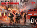 Збірна модель (1:35) Радянські пожежники (1980-ті), фото 3