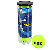 М'ячі для великого тенісу 3 шт FOX BT-9803