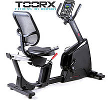Велоергометр Toorx Recumbent Bike BRXR 300 ERGO (BRX-R300ERGO) велотренажер електромагнітний горизонтальний Рівні навантаження 32