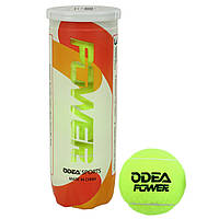 М'ячі для великого тенісу 3 шт ODEA POWER