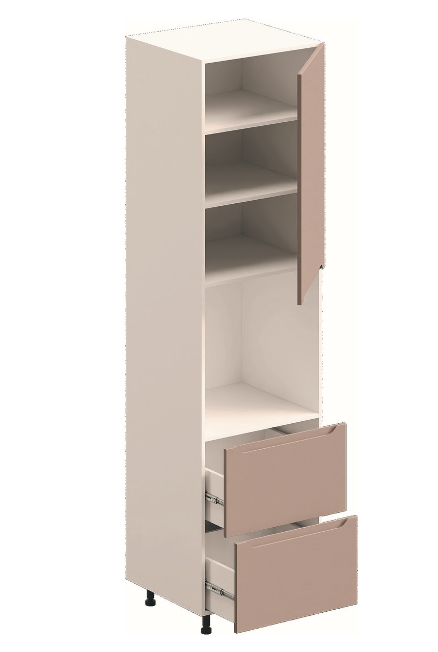 Пенал П 60 ДШ FAVORIT (h-920) кухонний Заріна МДФ фарбований СМ, фото 1