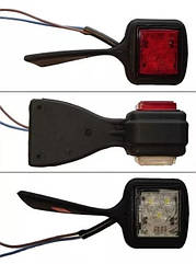 Ліхтар світлодіодний контурний передньо-задній HORPOL LD 430 (лівий) LED 12V/ 24V