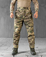 Зимові армійські штани на флісі Мультикам утеплені з манжетами L |neper-5628|