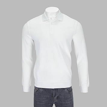 Реглан чоловічий Caporicco 9388 BEYAZ 70% бавовна 20% віскоза 10% акрил XL(Р)