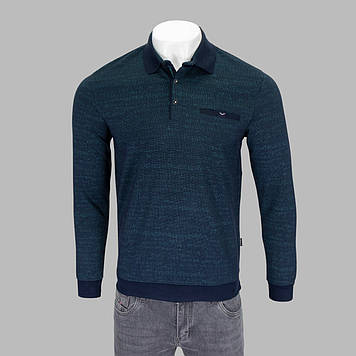 Реглан чоловічий Caporicco 9326 YESIL 65% бавовна 20% віскоза 10% акрил 5% еластан M(Р)