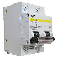 Автоматичний вимикач ВА27-100 2Р 125A 10кА C TechnoSystems