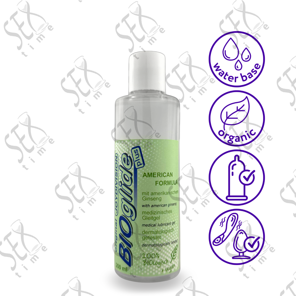 Мастило лубрикант на водній основі BioGlide Plus 200ml
