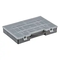 Органайзер Plast Team Hobby Box Mini с разделителями пластиковый с крышкой