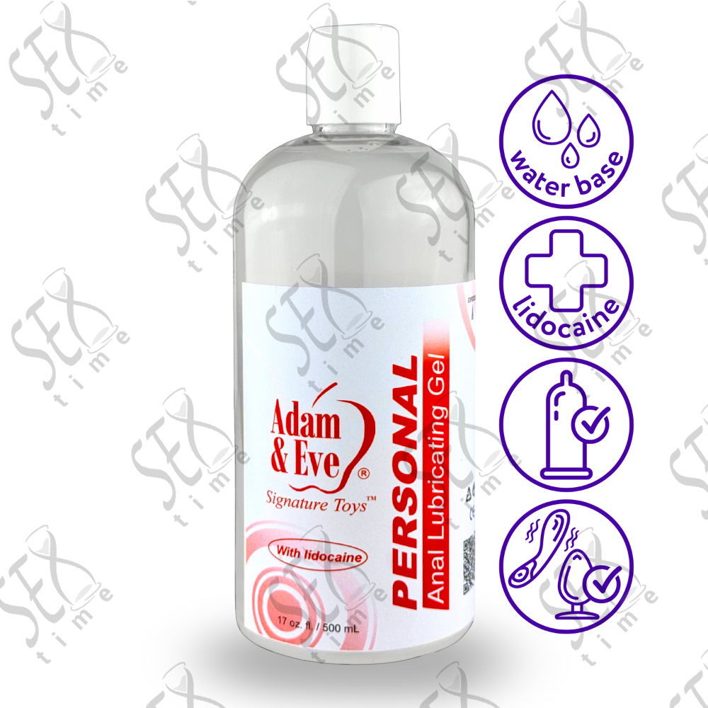 Мастило лубрикант для анального сексу AdamEve з ЛЕДОКАЇНОМ 500ml