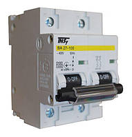 Автоматичний вимикач ВА27-100 2Р 100A 10кА D TechnoSystems