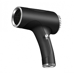 Фен для сушіння та укладання волосся WNK-2027 портативний фен з USB-зарядкою дорожній Чорний