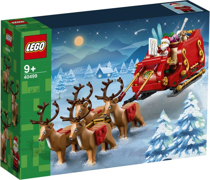 Конструктор Лего Іконік Сани Діда Мороза Lego Iconic Santa's Sleigh 40499, фото 1