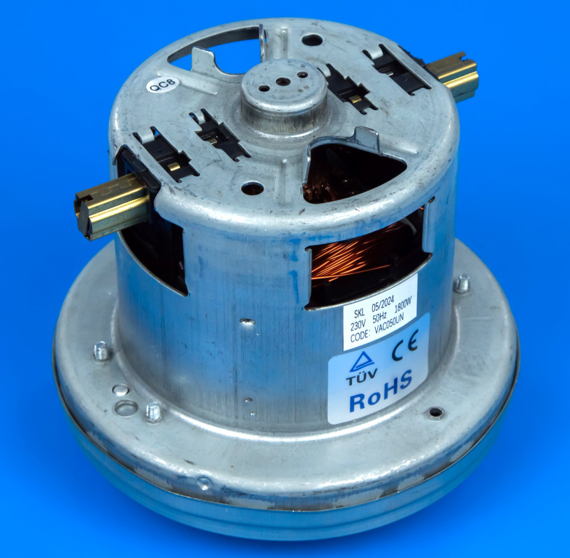 Мотор для пилососа універсальний SKL 1800W 138 мм, фото 1