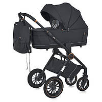 Коляска дитяча 2 в 1 El Camino Era ME 1100-1 Black Ink