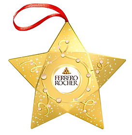 Набір шоколадних цукерок Ferrero Rocher Star 3шт 37.5г