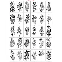 Набір тимчасових тату тимчасові татуювання розмір 10*5,7.