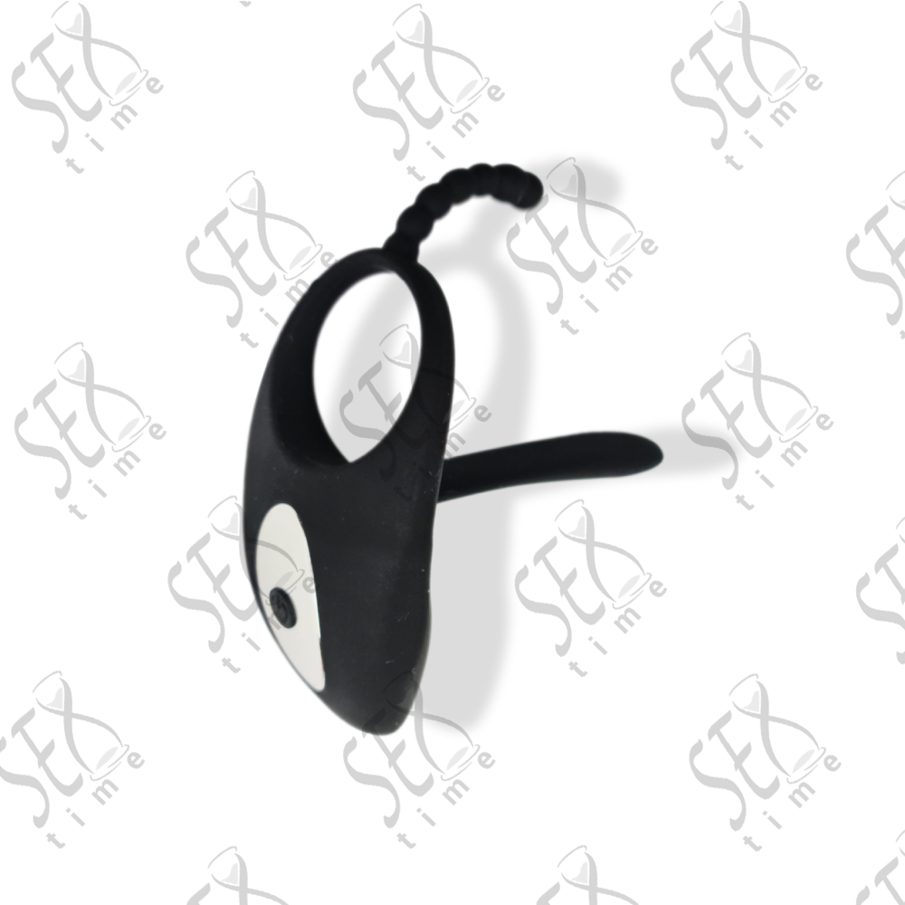 Ерекційне кільце з потрійною стимуляцією USB