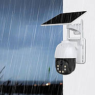 Вулична камера відеоспостереження із сонячною панеллю та віддаленим доступом HM-V31 4G Камера відеоспостереження 5Мп, фото 3
