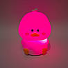 Силіконовий нічник у формі милої качки акумуляторний DS-455, фото 9