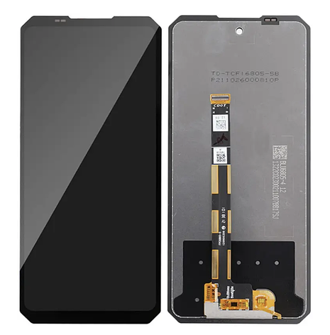 Дисплей (екран) для Oukitel F150 R2022/WP17/WP19/WP21 + тачскрин, чорний, фото 1