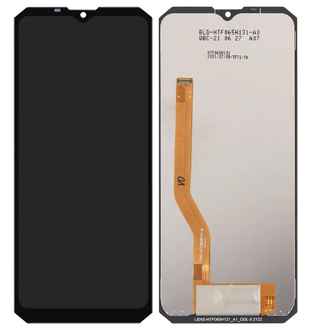 Дисплей (екран) для Oukitel K15 Plus/K15 Pro + тачскрин, чорний, фото 1