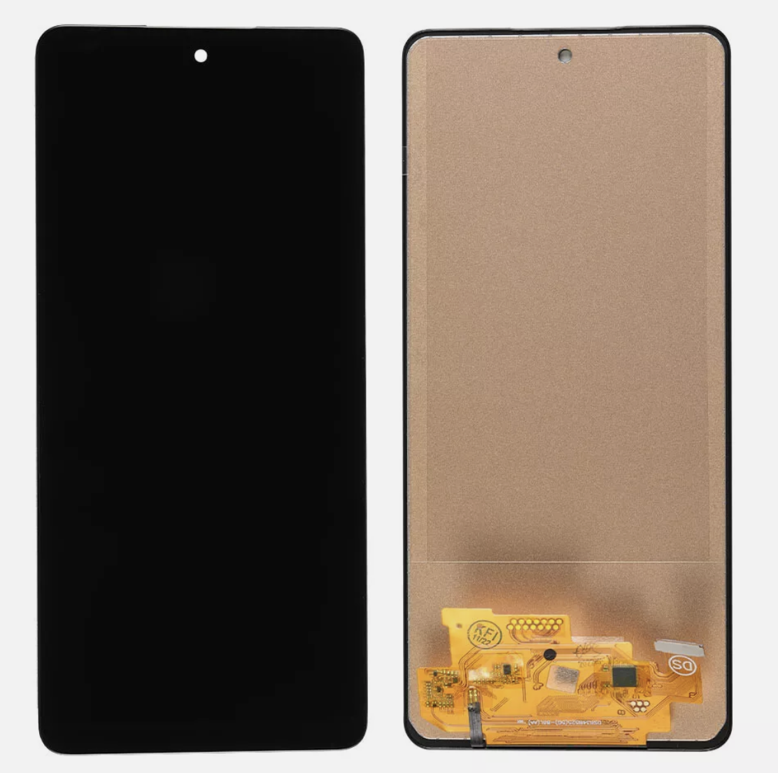 Дисплей (екран) для Samsung A525F Galaxy A52 /A526B/A528B + тачскрин, чорний, OLED, гарної якості, з