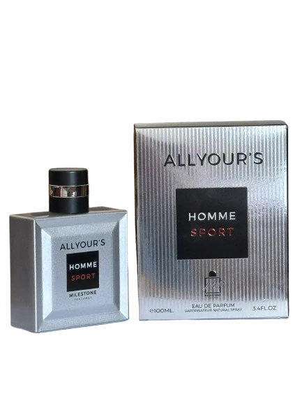 Парфумована вода для чоловіків MILESTONE All Your'S Homme Sport 100 мл