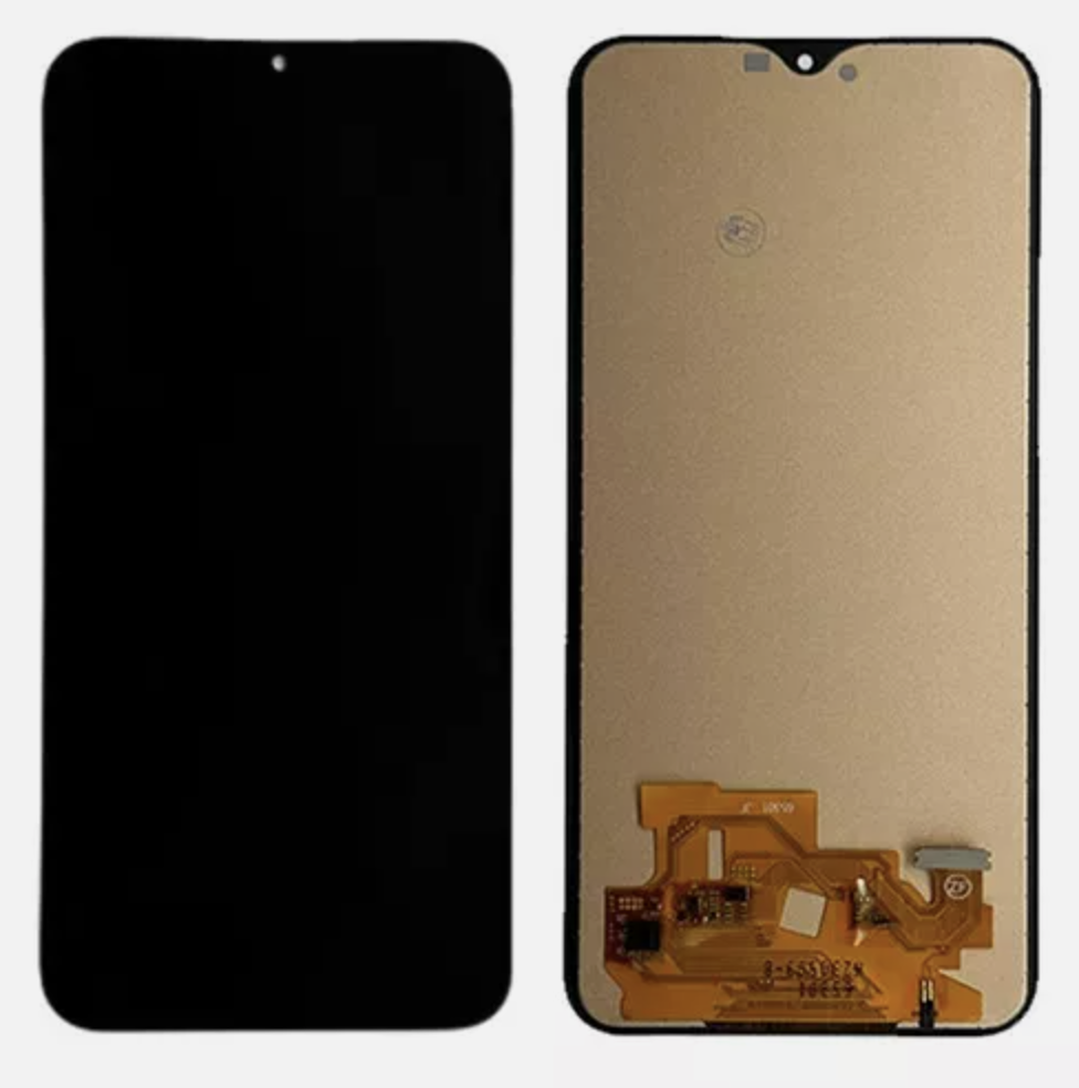 Дисплей (екран) для Samsung A346B Galaxy A34 + touchscreen, чорний, Amoled, оригінал (54) переклеєне скло